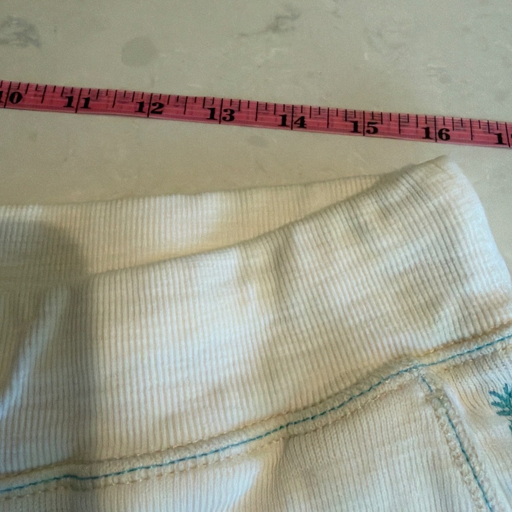 Tommy Bahama Lounge Shorts Womens Medium White Waffle Knit Coastal Beachy Sleep - Picture 7 of 8